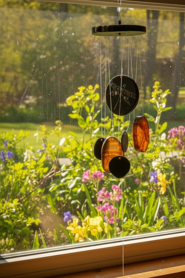 Copper Dragonfly Windchime