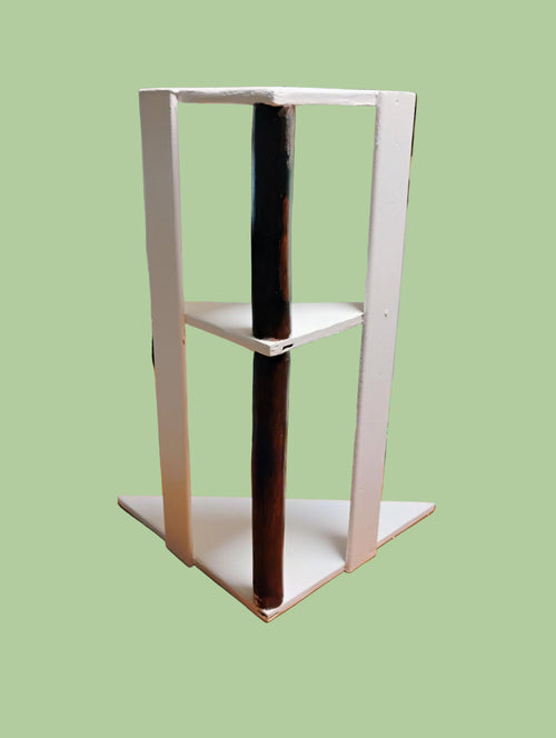 Corner Trio - Handcrafted Wooden Corner Shelves